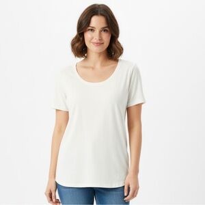 Talbots White Women's Top